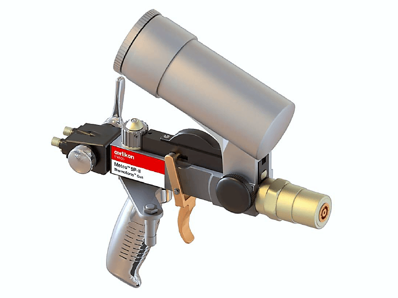 Spray a fiamma con processo di fusione