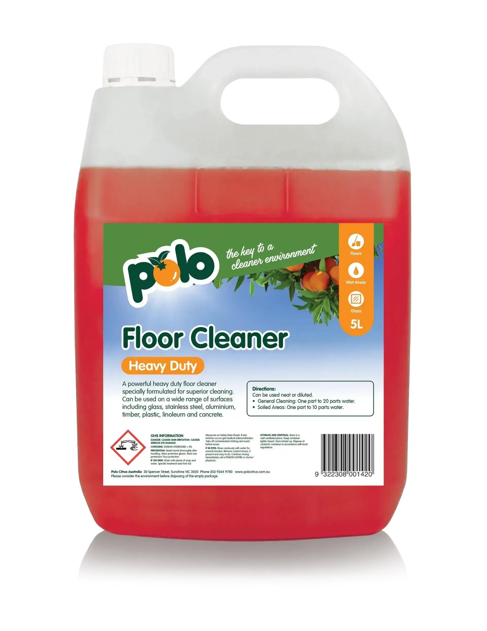 Polo Citrus Floor Cleaner Heavy Duty 5L