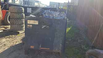 Scrap Metal On Container — Richmond, VA — Dominion Salvage Inc