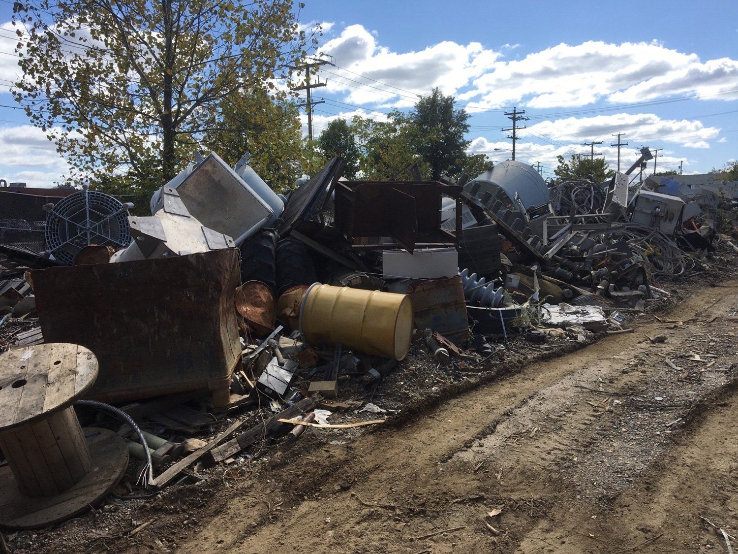 commercial and industrial salvage work Richmond, VA Dominion