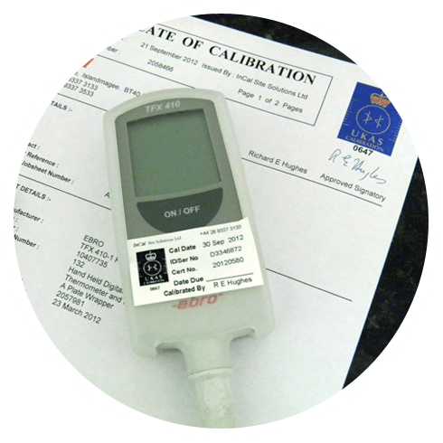Calibration meter