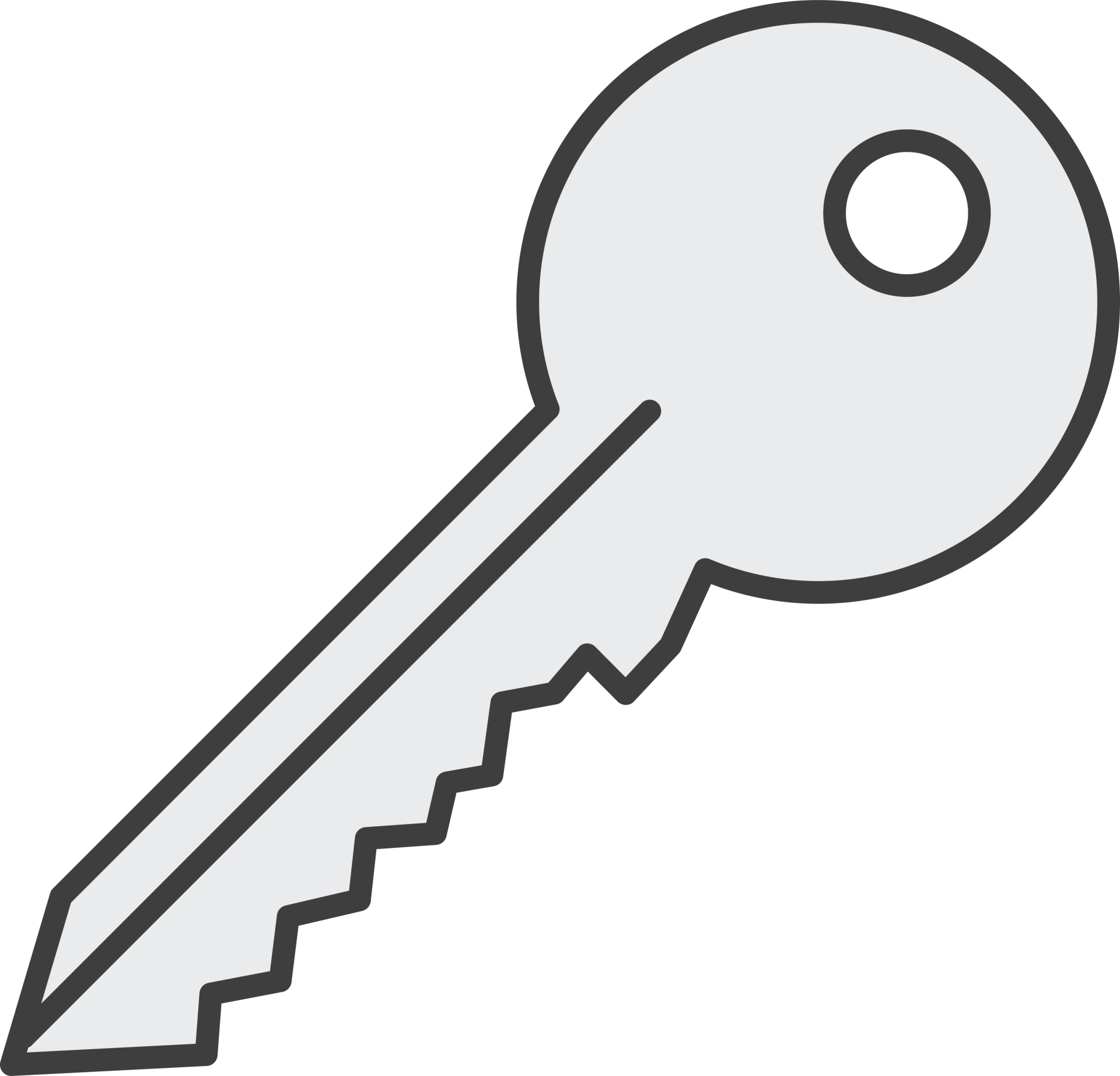 icon of a house key