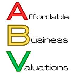 A picture of a affordable business valuations logo.