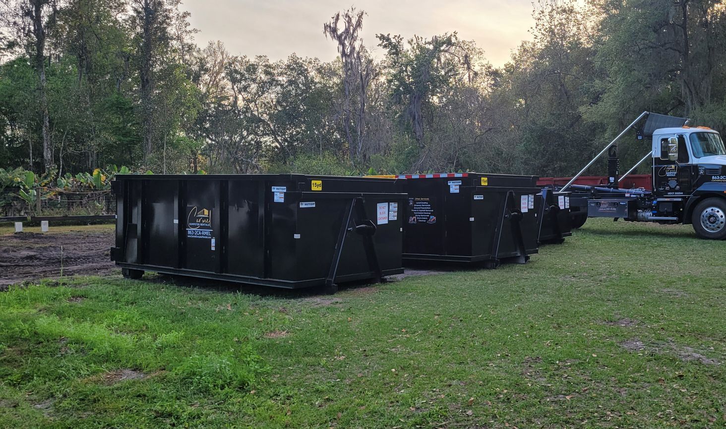 20 yard dumpster rentals in lakeland, polk county, plant city and zephyrhills