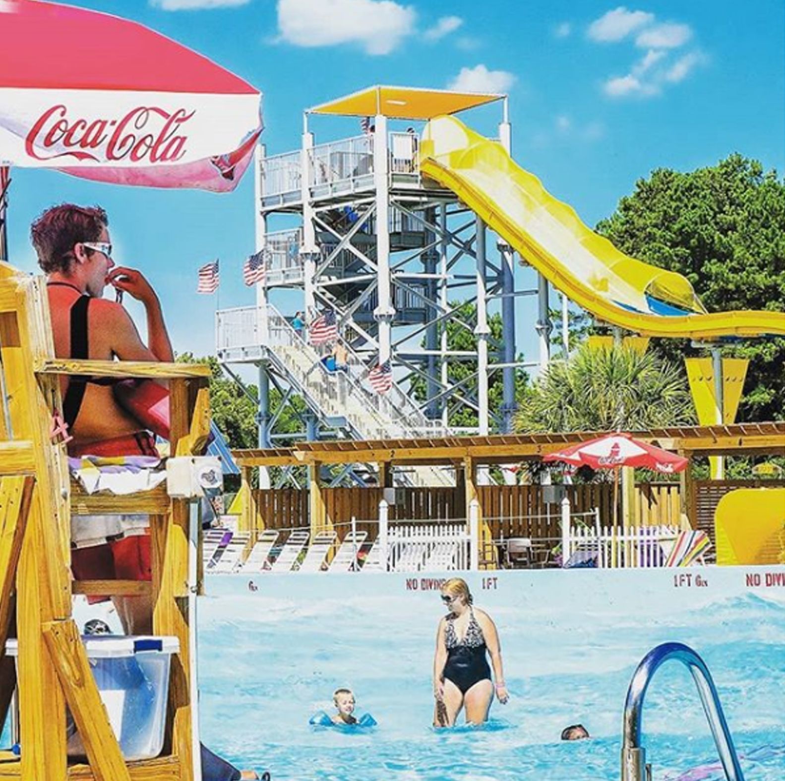 Pool Slides — Wilmington, NC — Cheer Infinity Allstars