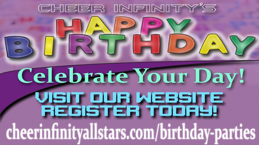 Happy Birthday Card — Wilmington, NC — Cheer Infinity Allstars