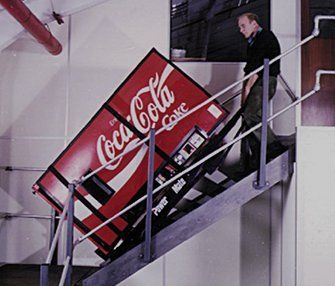 Coke vending machine