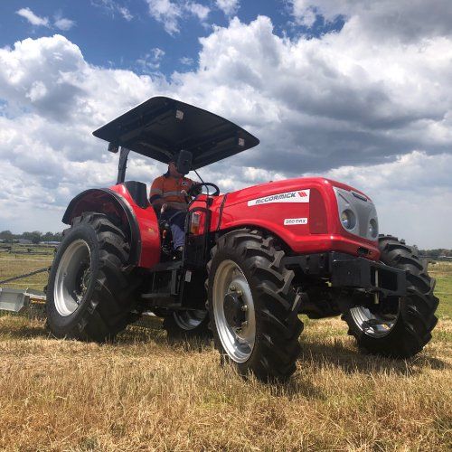 McCormick Tractor On Farm — Lismore Tractor & Machinery Centre in North Lismore, NSW