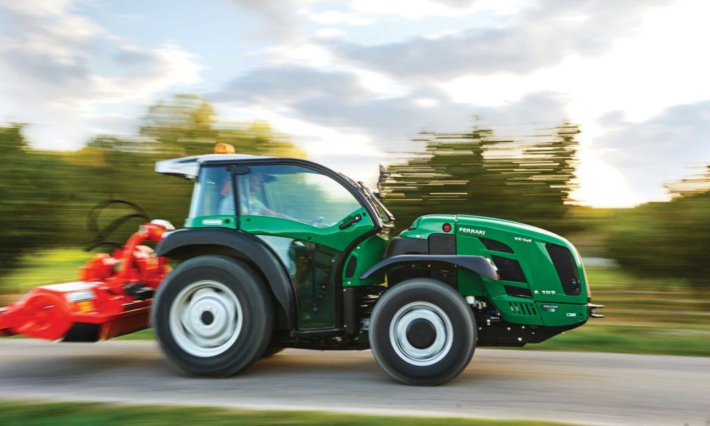Ferrari Tractor On Road — Lismore Tractor & Machinery Centre in North Lismore, NSW