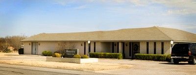 Exterior view of Tankersley Funeral Home in Stamford, TX