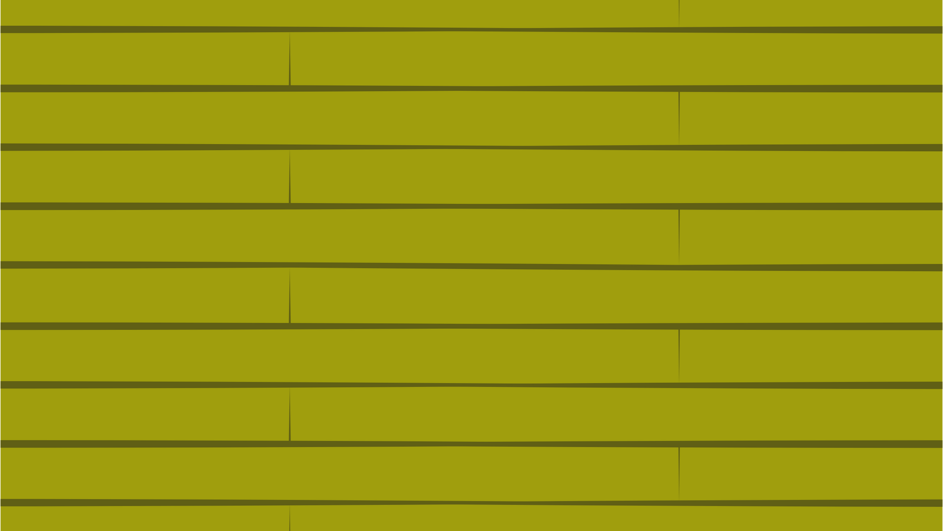 A close up of a yellow wooden plank wall.