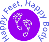 Happy Feet, Happy Body logo