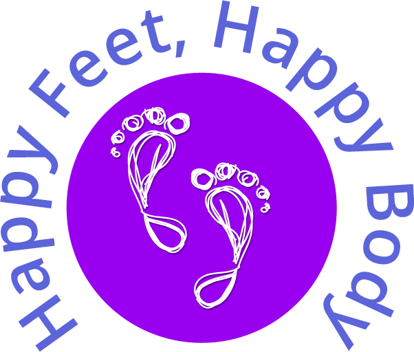 Happy Feet, Happy Body logo