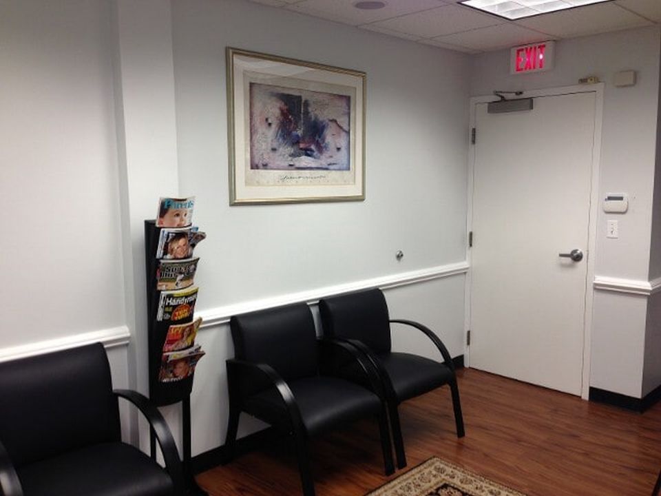 Room with chairs and magazines — Dentist in Fairless Hills, PA