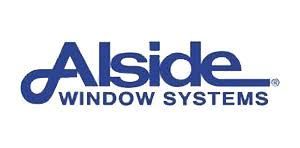 Alside Window Systems logo in blue.