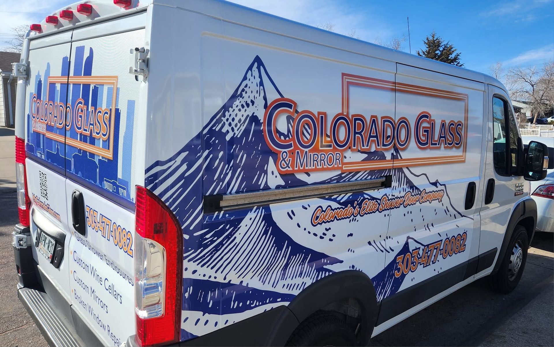 Colorado Glass And Mirror Installation Van