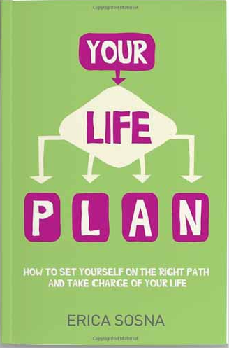 The cover of a book titled `` your life plan '' shows how to set yourself on the right path and take charge of your life.