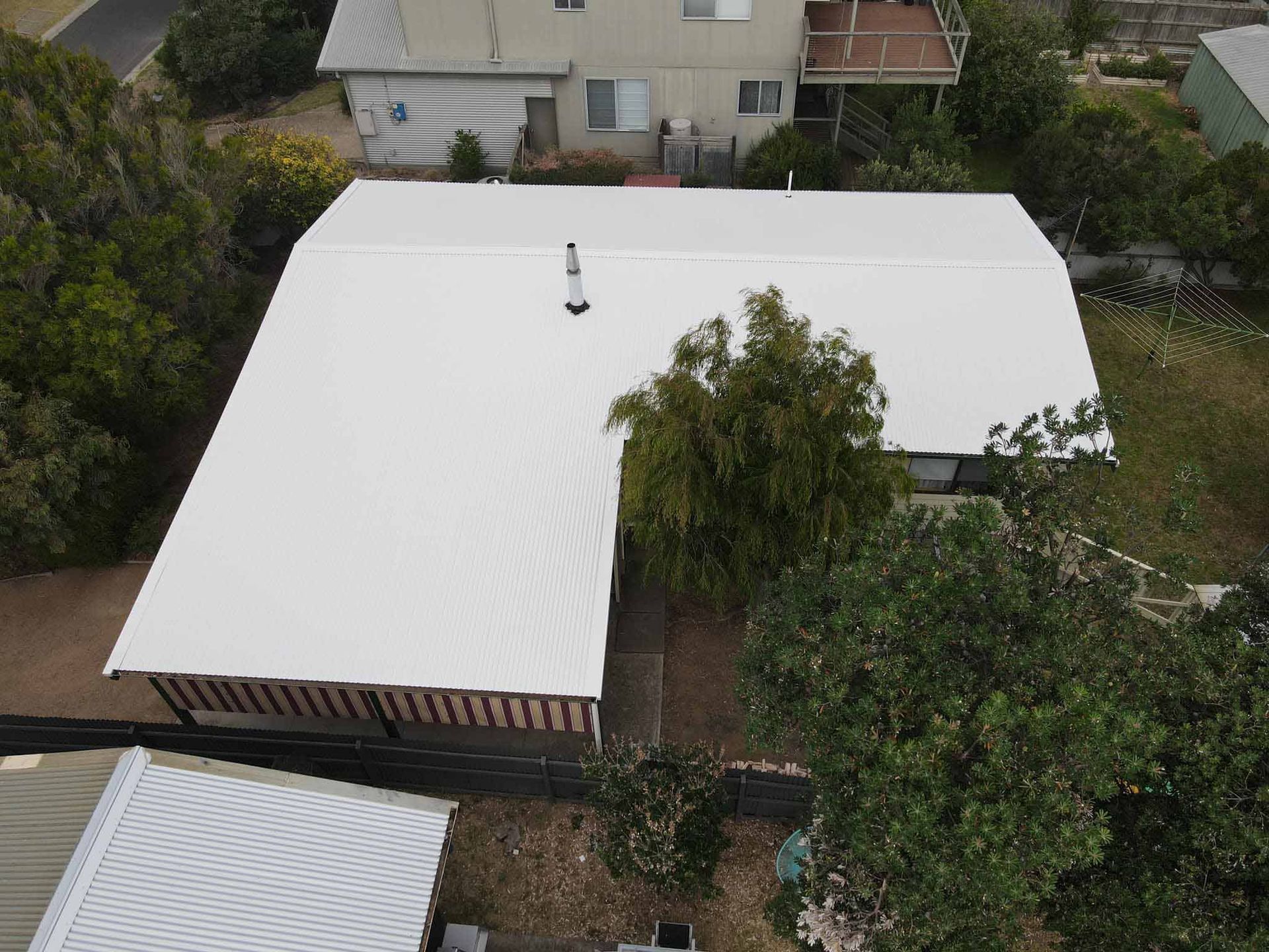 White roof | Cape Woolamai, VIC | South Coast Roofing and Plumbing