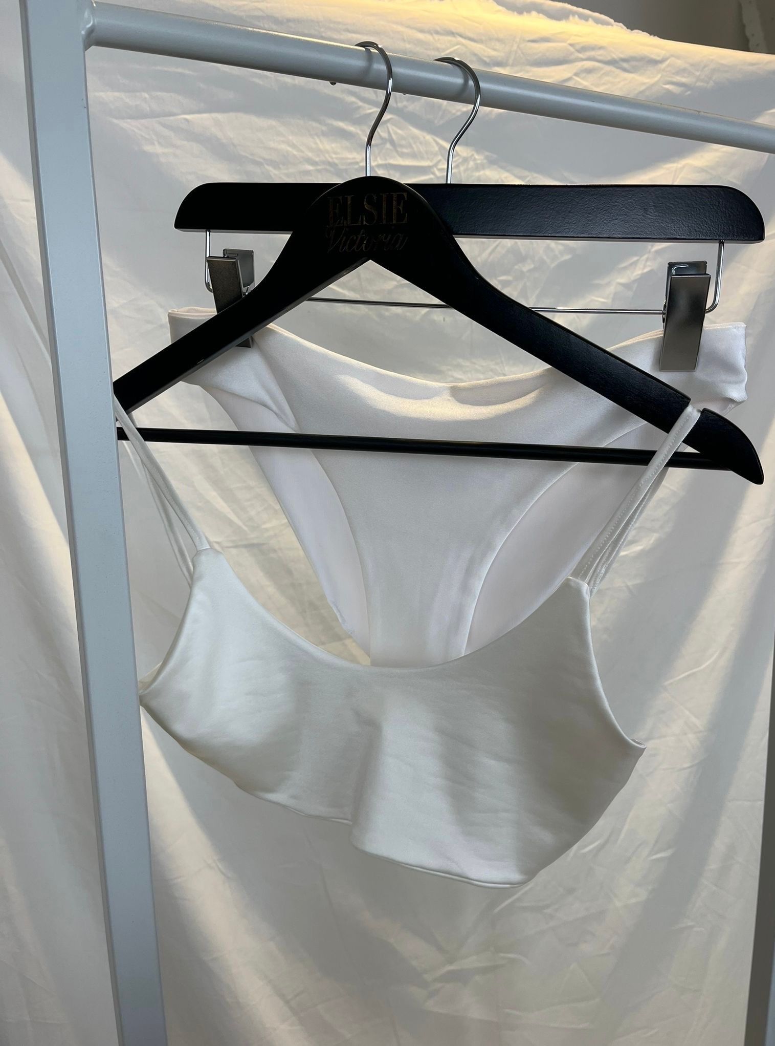 Honeymoon white cheeky bikini