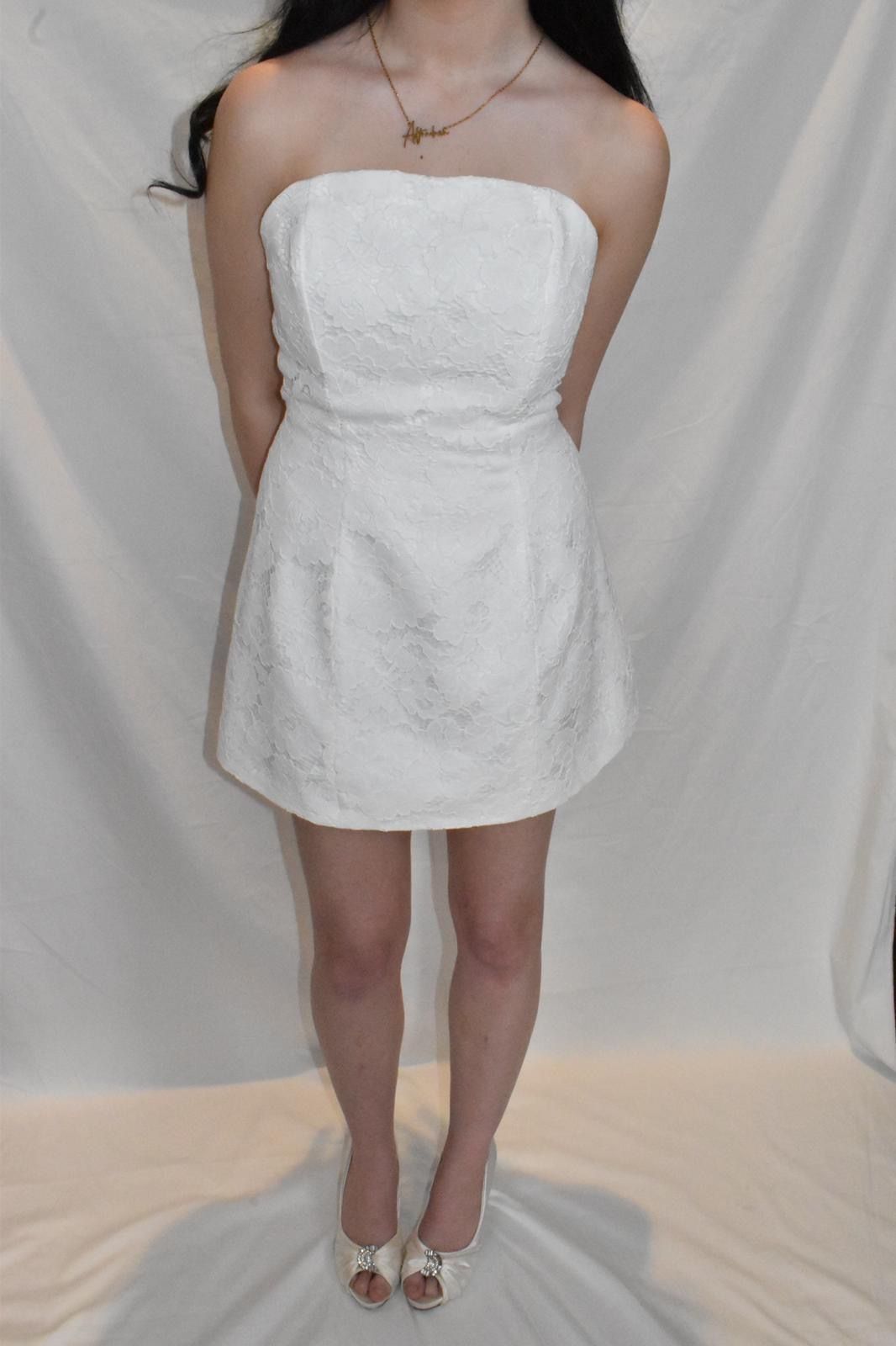 Rehearsal dinner lace dress