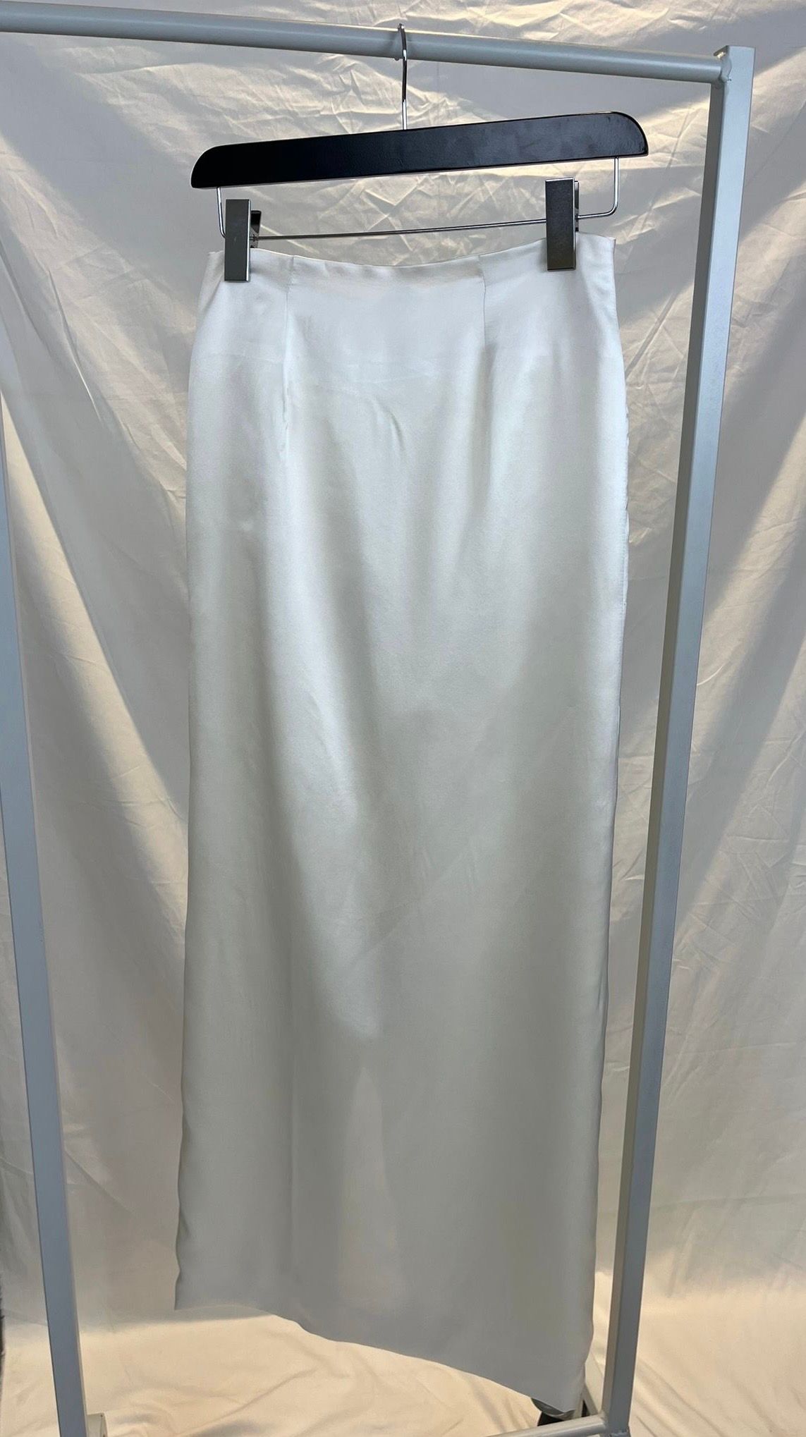 Restaurant Reception Silk Satin Maxi Skirt