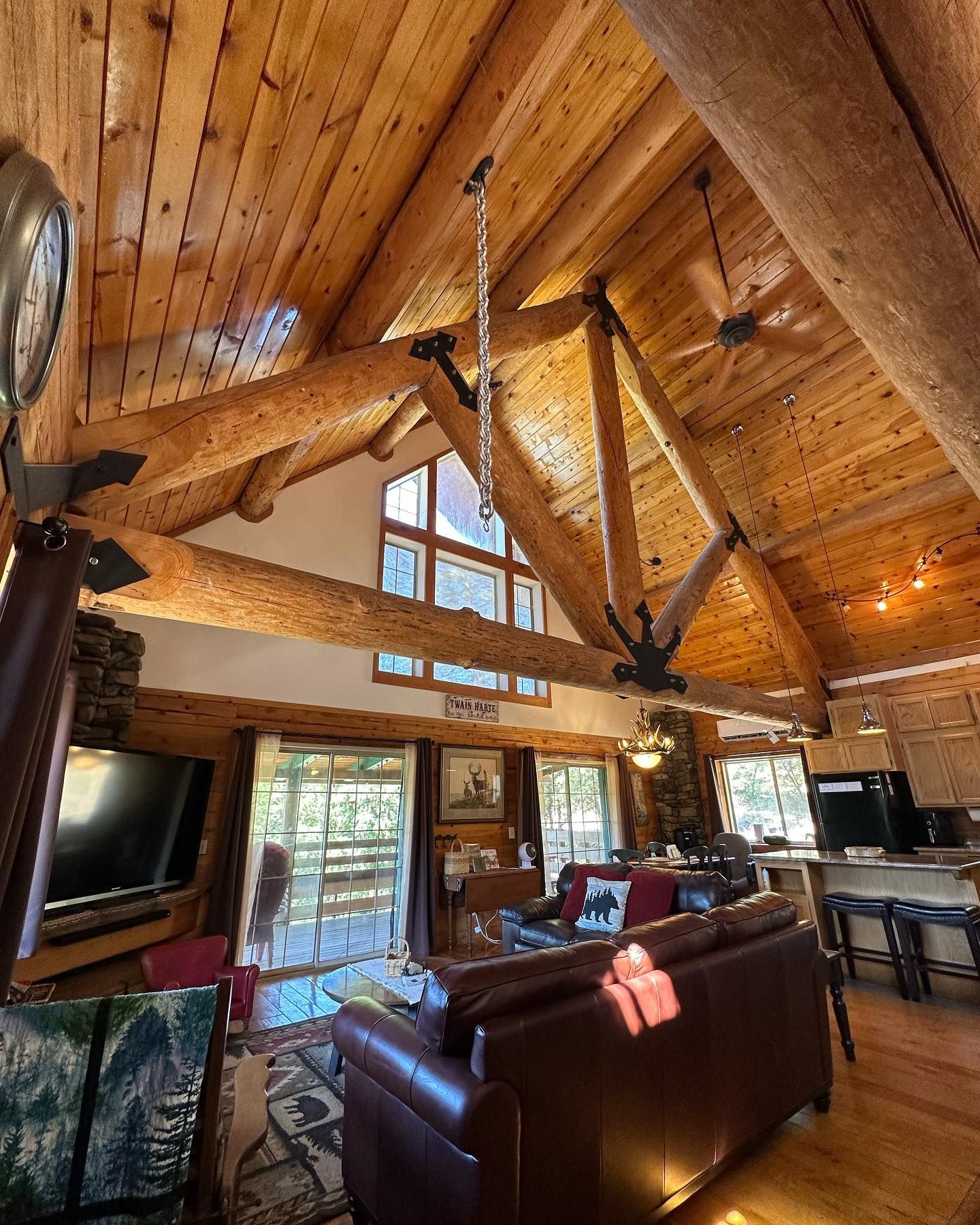 Italian Bar Cabin interior room.