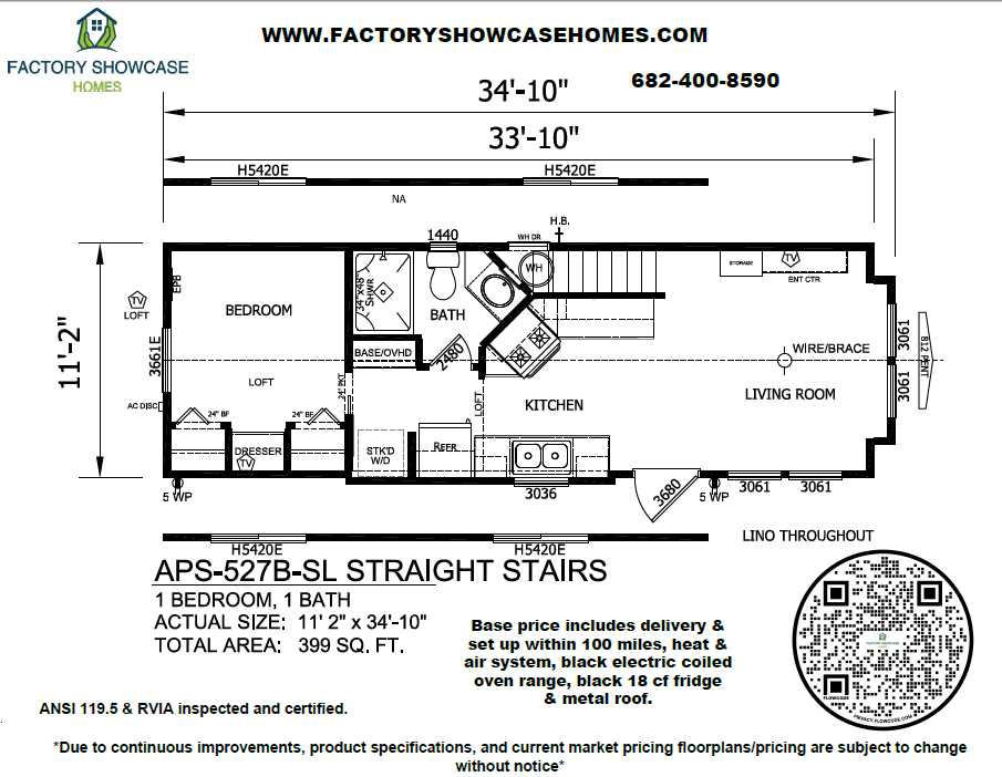 APS 527B SL Floorplan — Mansfield, TX — Factory Showcase Homes LLC