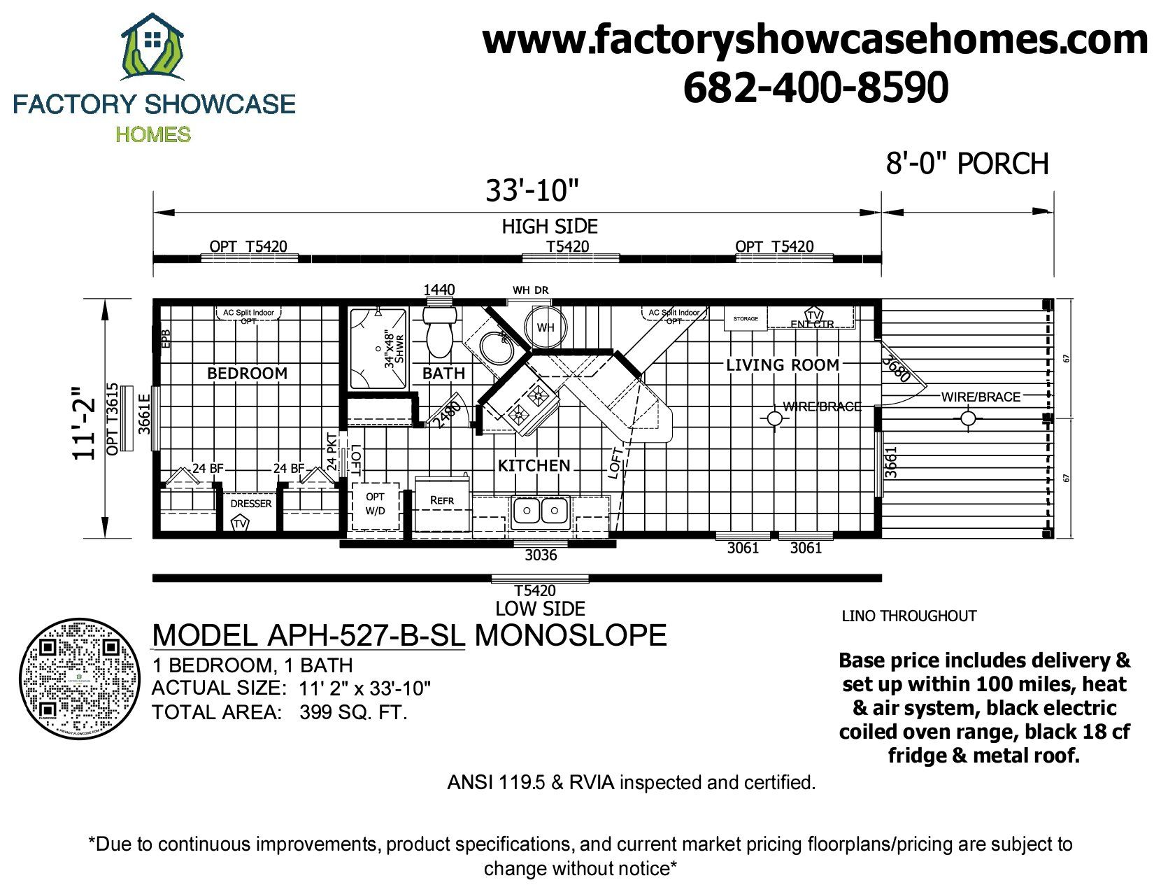 APS 527B SL-MS Floorplan — Mansfield, TX — Factory Showcase Homes LLC