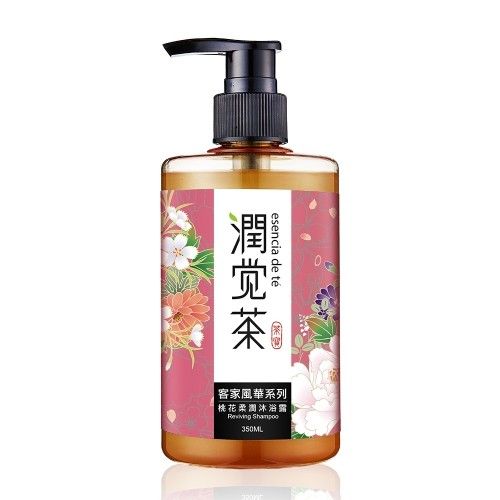 【茶寶 潤覺茶】桃花植潤茶籽沐浴露 350ml