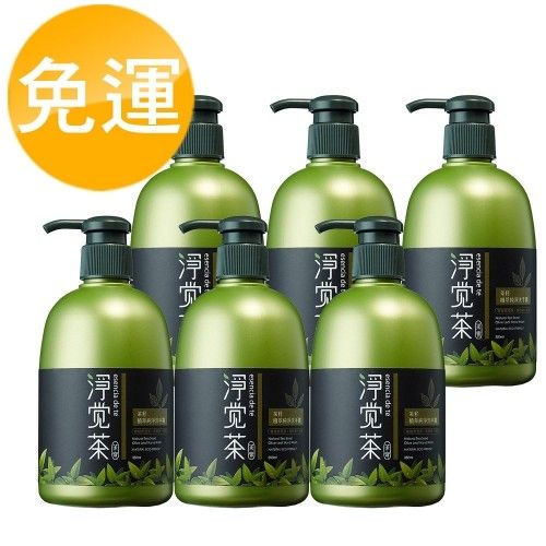 【防疫必備】茶籽植萃制菌洗手露6瓶組(免運)