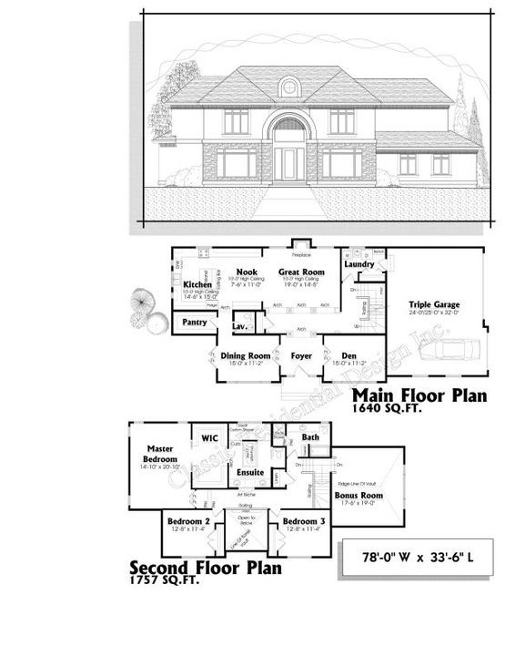 A black and white floor plan of a house