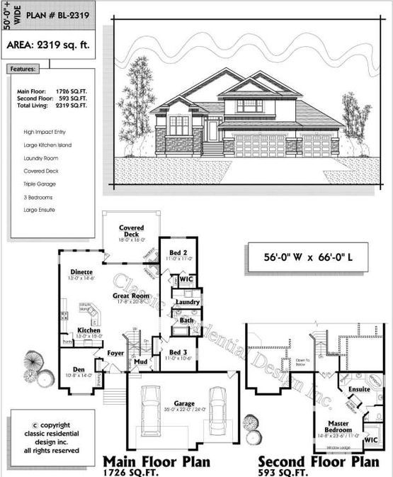 A black and white floor plan of a house