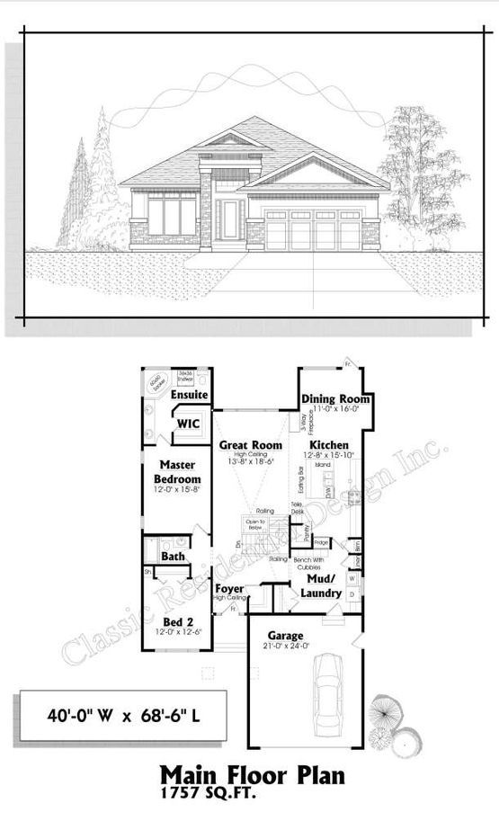 A black and white floor plan of a house