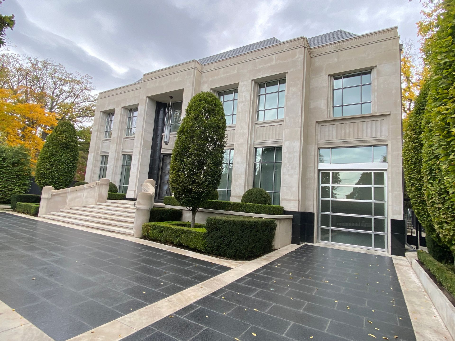 Luxury home millwork installation