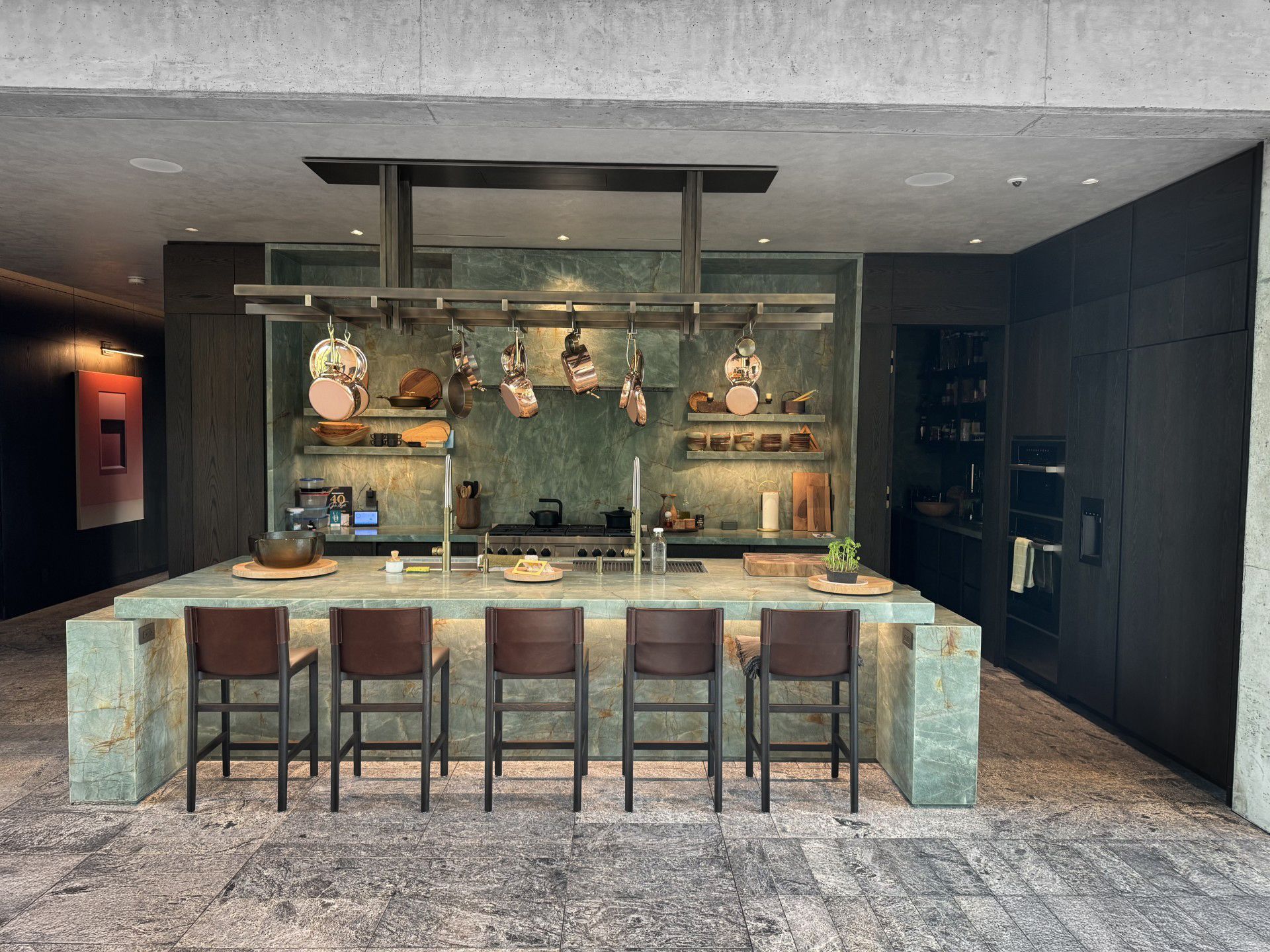 High-end architectural millwork outdoors