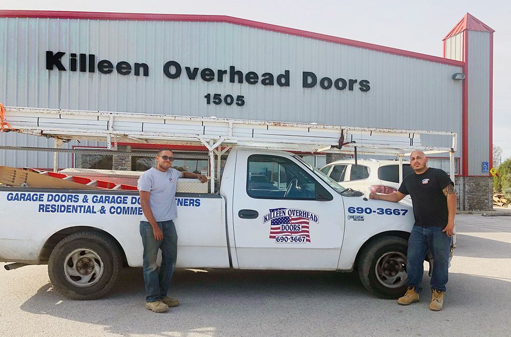 Killeen Overhead Doors service technicians