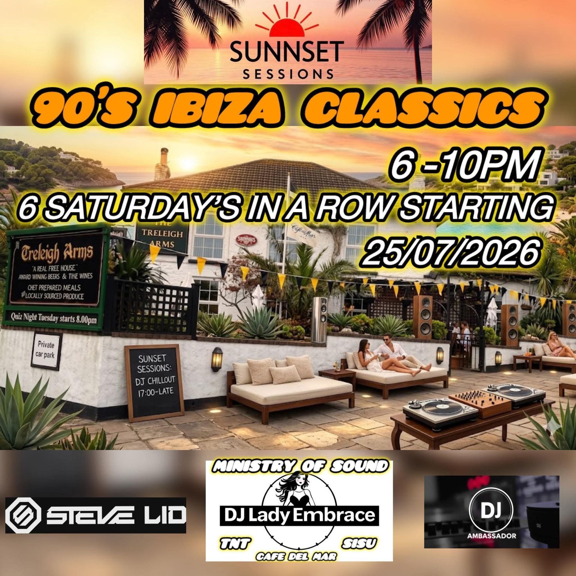 A poster for sonar featuring a bald man