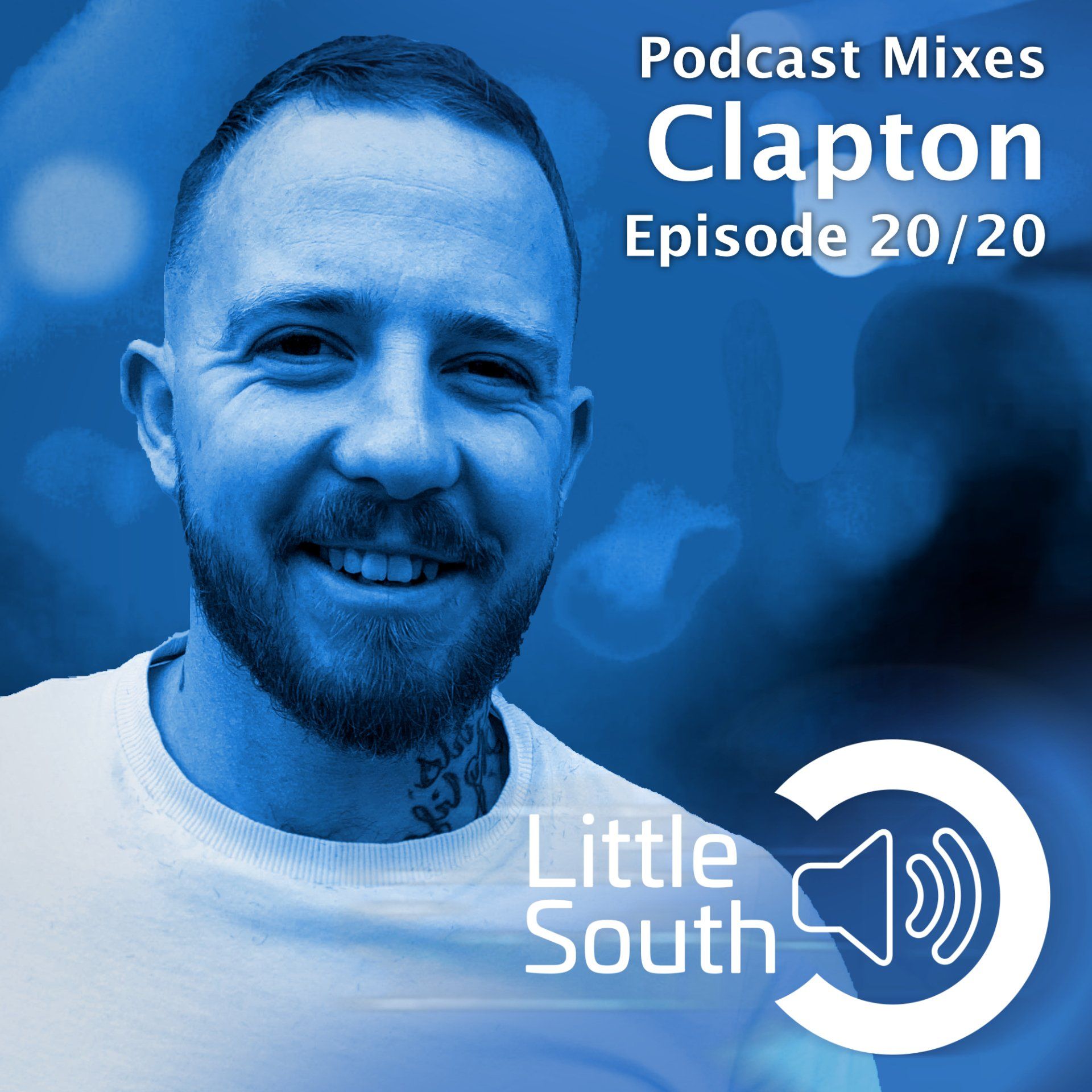 A man with a beard is smiling in a little south podcast