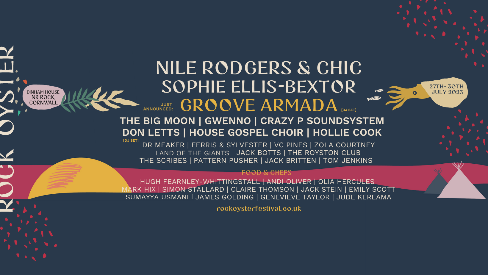 A poster for nile rodgers and chic sophie ellis-bextor