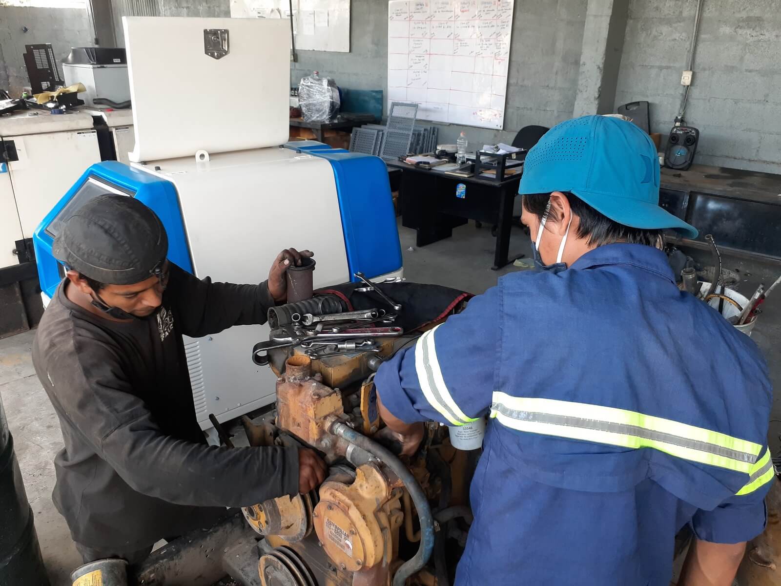 taller de generadores electricos