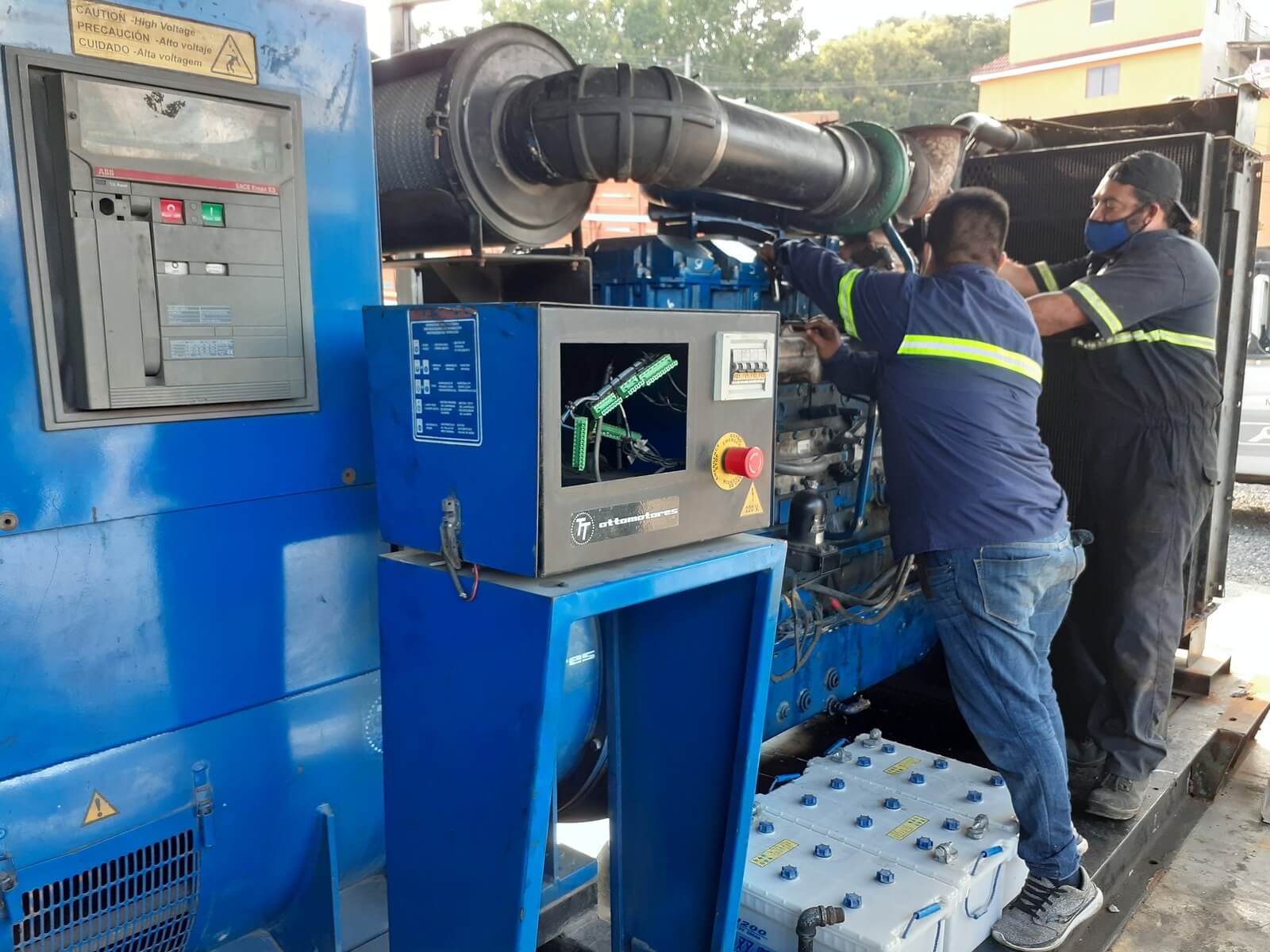 taller de generadores electricos