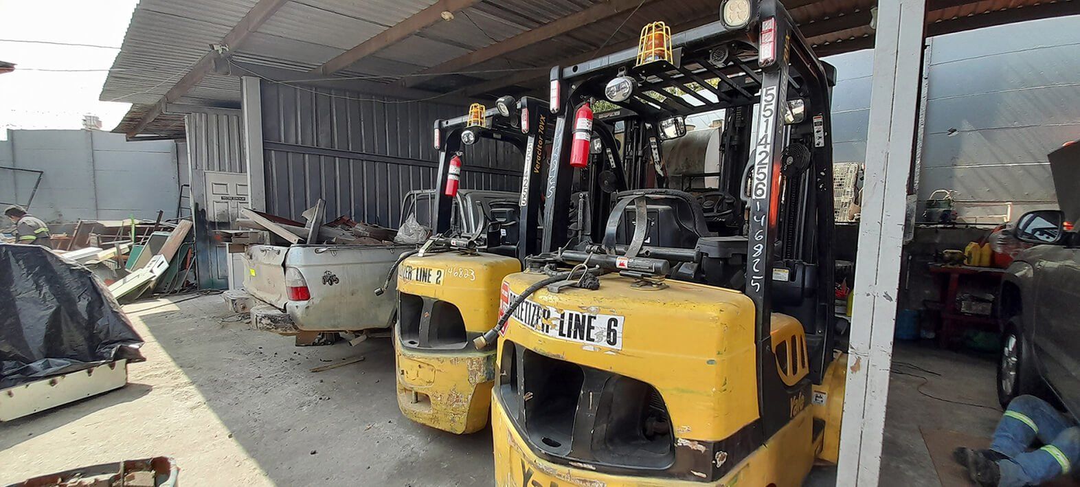 taller de montacarga