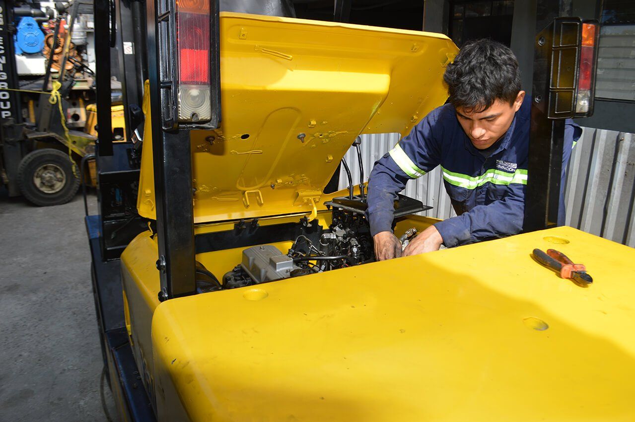 taller de montacarga