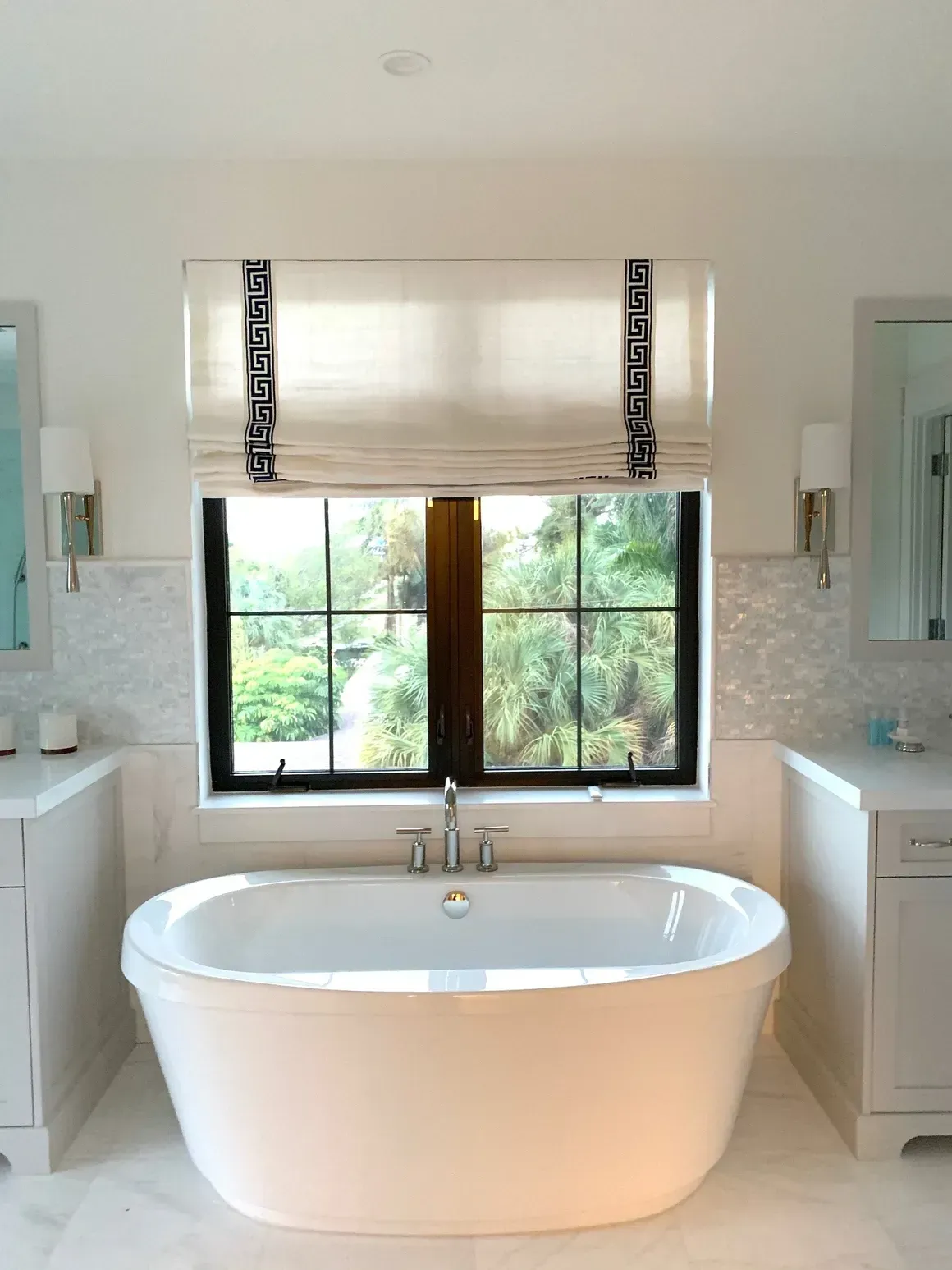 Elegant Bathroom — Naples, FL — Prestige Windows & Décor 