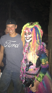 Employee and a Clown — Arkville, NY — Titan Drilling Corp.