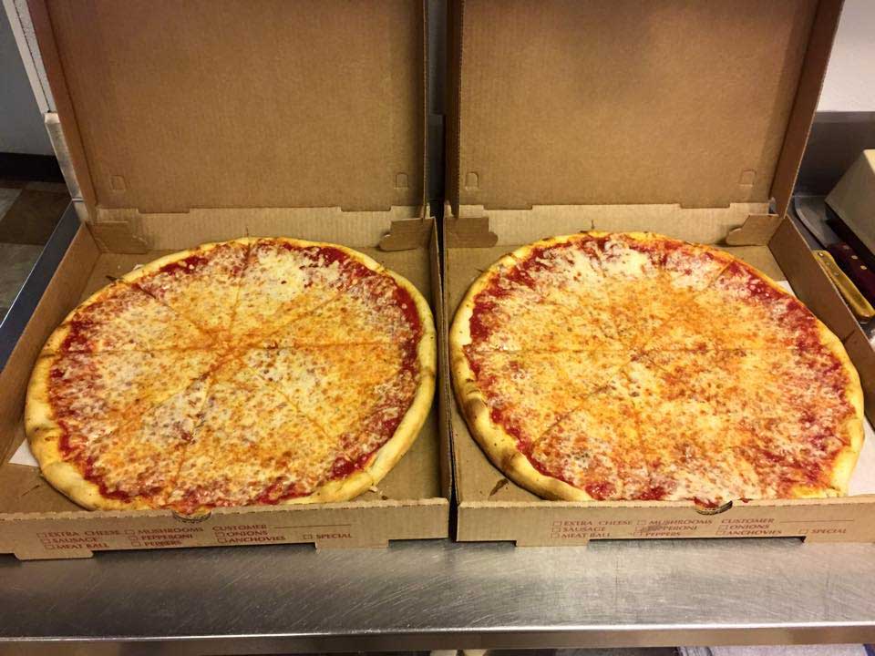 Two pizza — Mifflinburg, Pa — The Original Italian Pizza & Restaurant