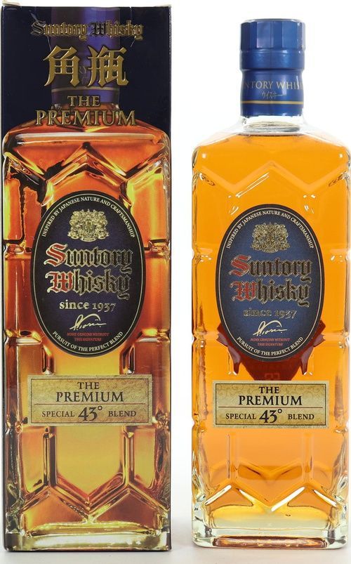 三得利角瓶Premium調和威士忌