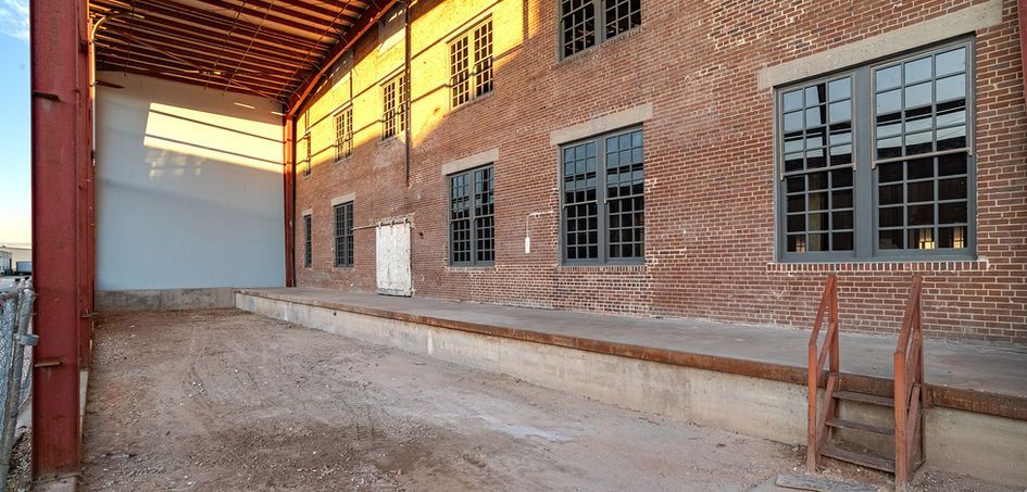 Commercial Loft offices and retail space in Houston's Warehouse District.
