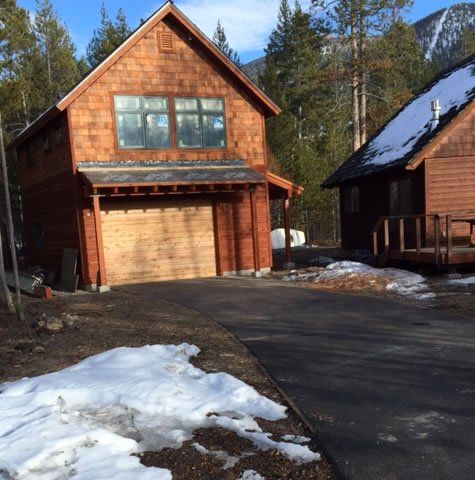 Stained Wood Garage Door 3 — Diamond Springs, CA — Sierra Nevada Overhead Door