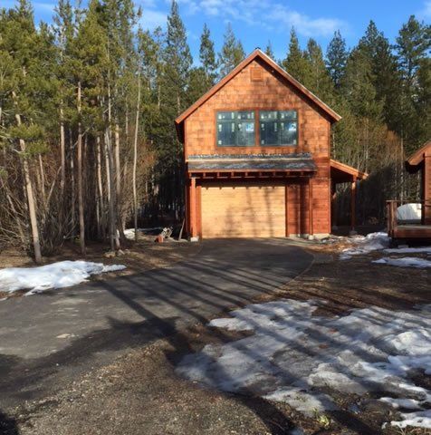Stained Wood Garage Door 4 — Diamond Springs, CA — Sierra Nevada Overhead Door